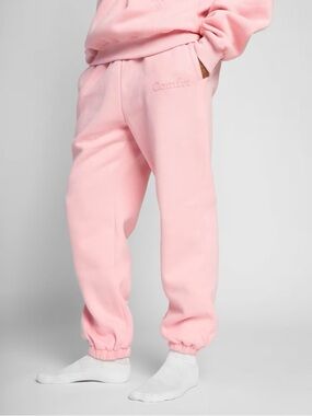 Comfrt Minimalist Sweatpants Pale Pink